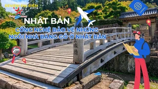 Công nghệ bảo vệ những ngôi nhà bàng gỗ ở Nhật Bản
