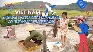 Một nơi làm hương cổ truyền có tuổi đời hơn 300 năm