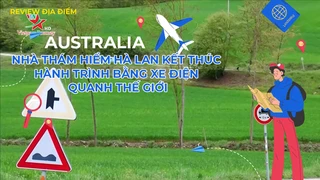 Nhà thám hiểm Hà Lan kết thúc hành trình bằng xe điện quanh thế giới