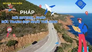 Núi Esterel, Pháp - Bức tranh đẹp nhất thế gian