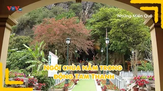 Ngôi chùa nằm trong động Tam Thanh