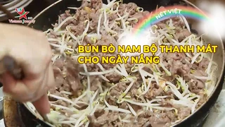 Bún bò nam bộ thanh mát cho ngày nắng