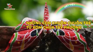Những con chuồn chuồn tre từ xóm chùa Tây Phương