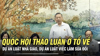 Quốc hội thảo luận ở tổ về Dự án Luật Nhà giáo, Dự án Luật Việc làm sửa đổi