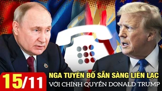 Thời sự Mỹ ngày 15/11: Nga tuyên bố sẵn sàng liên lạc với chính quyền Donald Trump