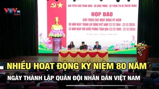 Nhiều hoạt động Kỷ niệm 80 năm ngày thành lập Quân đội nhân dân Việt Nam