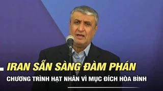 Iran sẵn sàng đàm phán về chương trình hạt nhân vì mục đích hòa bình