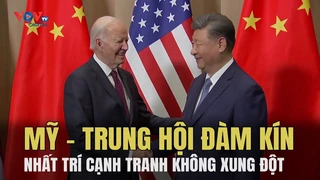 Chủ tịch Tập Cận Bình và Tổng thống Biden hội đàm kín, nhất trí cạnh tranh không xung đột