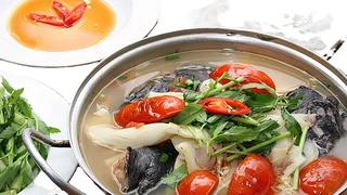 Canh chua Cá Lăng chuẩn vị p2