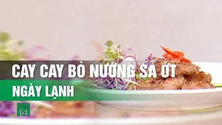 Cay cay Bò nướng Sả Ớt ngày lạnh 1