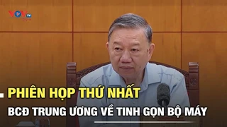 Phiên họp thứ nhất Ban Chỉ đạo Trung ương về tinh gọn bộ máy