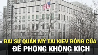 Đại sứ quán Mỹ tại Kiev đóng cửa đề phòng không kích