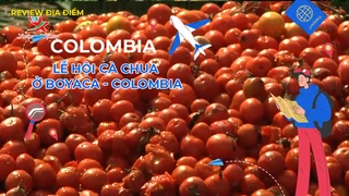 Lễ hội cà chua ở Boyaca - Colombia