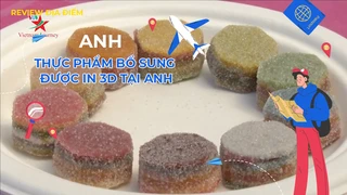 Thực phảm bổ sung được in 3D tại Anh