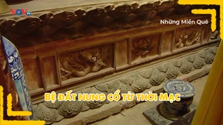 Bệ đất nung cổ từ thời Mạc