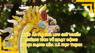 Miếu Ấp Hạ nơi lưu giữ nhiều chứng tích về hoạt động cách mạng của xã Hợp Thịnh