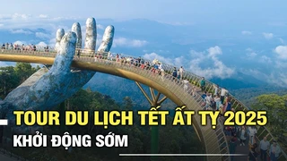 Tour du lịch Tết Ất Tỵ 2025 khởi động sớm