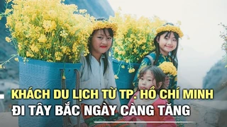 Khách du lịch từ TP. Hồ Chí Minh đi Tây Bắc ngày càng tăng