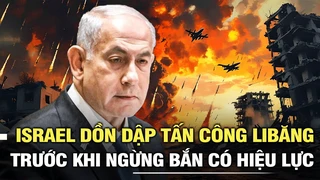 Israel dồn dập tấn công Libăng trước khi ngừng bắn có hiệu lực, giá vàng thế giới giằng co