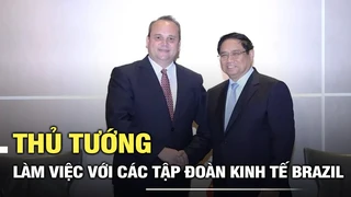Thủ tướng Phạm Minh Chính làm việc với các tập đoàn hàng đầu Brazil