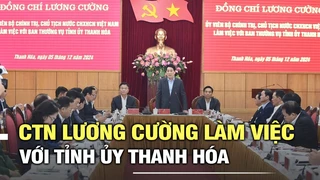 Chủ tịch nước Lương Cường làm việc với Tỉnh ủy Thanh Hóa