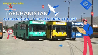 Afghanistan - Thư viện trên xe buýt