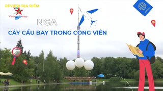 Cây cầu bay trong công viên