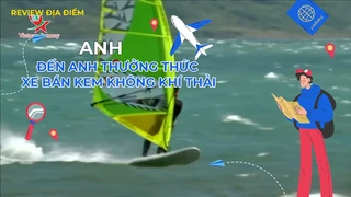 Đến Anh thưởng thức xe bán kem không khí thải