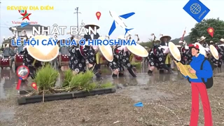 Lễ hội cấy lúa ở Hiroshima