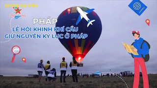 Lễ hội khinh khí cầu giữ nguyên kỷ lục ở Pháp