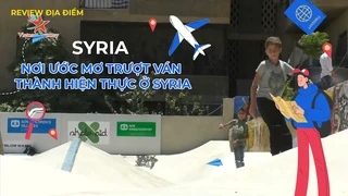 Nơi ước mơ trượt ván thành hiện thực ở Syria