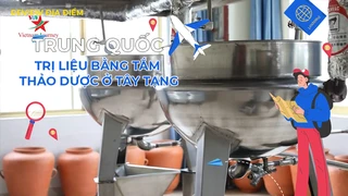 Trị liệu bằng tắm thảo dược ở Tây Tạng