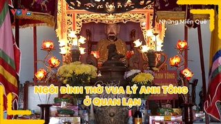 Ngôi đình thờ vua Lý Anh Tông ở Quan Lạn