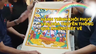 Hành trình khôi phục văn hóa truyền thống qua những nét vẽ