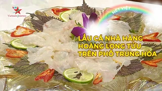Lẩu cá nhà hàng Hoàng Long Tửu trên phố Trung Hòa