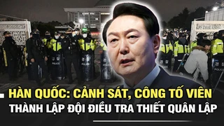 Hàn Quốc: Cảnh sát, công tố viên thành lập đội điều tra thiết quân luật