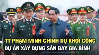 Thủ tướng Phạm Minh Chính dự Lễ khởi công Dự án xây dựng sân bay Gia Bình