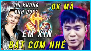 Duy Còm quyết định đá chến cơm người anh của mình khi cầm con bài Nidalee - Duy Còm