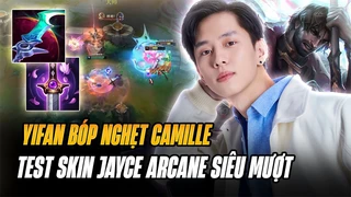 Yifan test hiệu ứng skin Arcane mới của Jayce và cách xử lý chuẩn chỉ bóp nghẹt cao thủ Camille đường trên