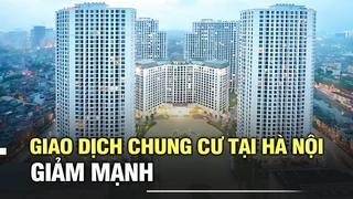 Giao dịch chung cư tại Hà Nội giảm mạnh