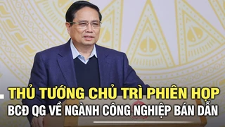 Thủ tướng chủ trì phiên họp Ban chỉ đạo quốc gia về ngành công nghiệp bán dẫn