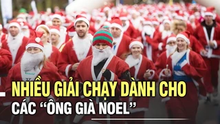 Nhiều giải chạy dành cho các "ông già Noel"