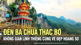 Đền Bà Chúa Thác Bờ - Không gian linh thiêng hòa quyện cùng vẻ đẹp hoang sơ