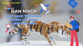 Đan Mạch triển lãm những tác phẩm lego độc đáo