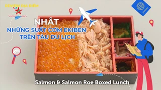 Những suất cơm Ekiben trên tàu du lịch