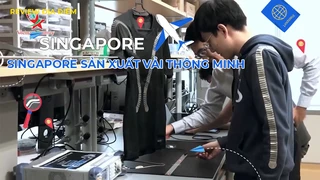 Singapore sản xuất vải thông minh