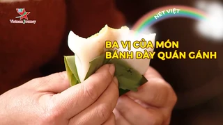 Ba vị của món bánh dày Quán Gánh