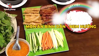 Món ăn bình dân - Nem nướng