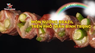 Món nướng Brazil trên phố Trần Bình Trọng