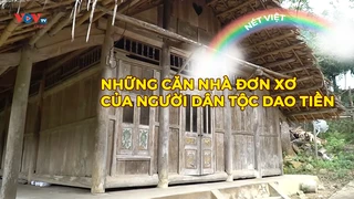 Những căn nhà đơn sơ của người dân tộc Dao Tiền